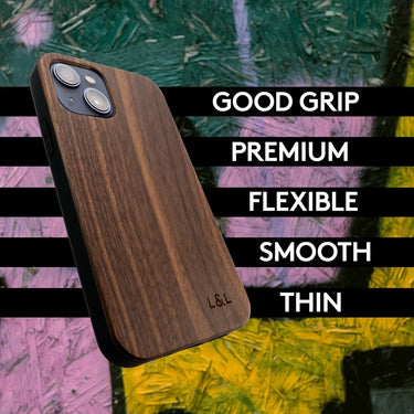 Eco Friendly Walnut iPhone 13 Case - Loam & Lore